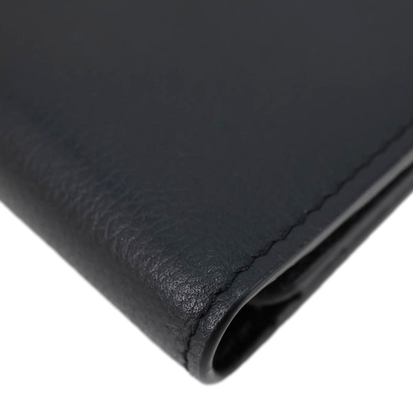 VERSACE La Medusa Small Leather Wallet Black