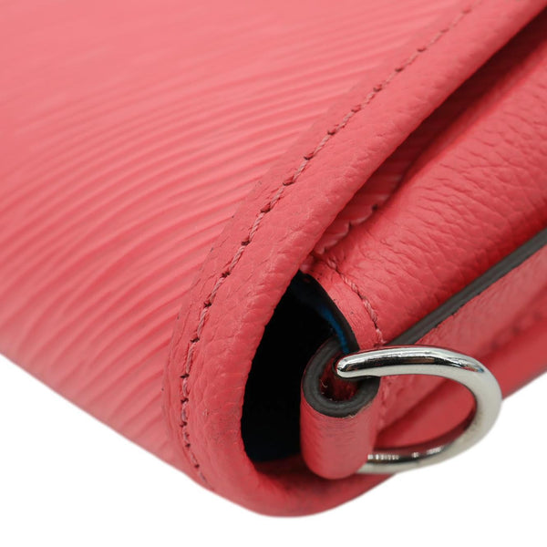 LOUIS VUITTON Buci Epi Leather Shoulder Bag Pink