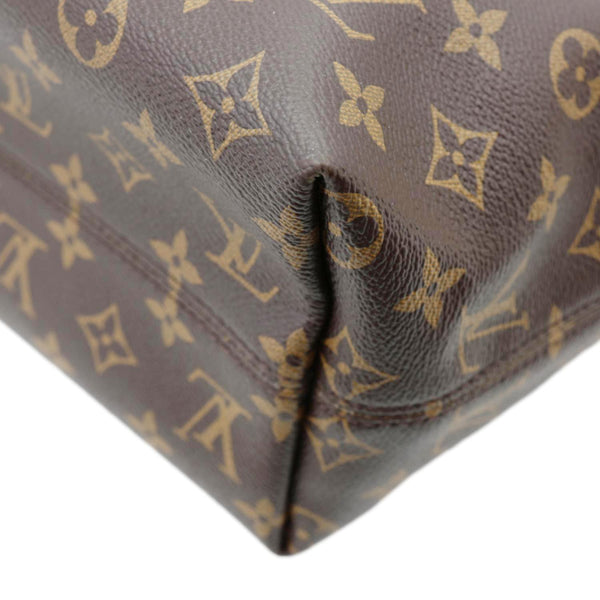 LOUIS VUITTON Graceful MM Monogram Canvas Shoulder Bag Brown