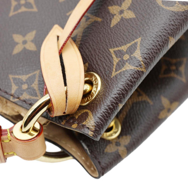 LOUIS VUITTON Graceful MM Monogram Canvas Shoulder Bag Brown