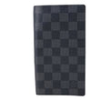 LOUIS VUITTON Brazza Damier Graphite Bifold Wallet Black
