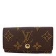 LOUIS VUITTON Multicles Monogram Canvas 4 Key Holder Brown