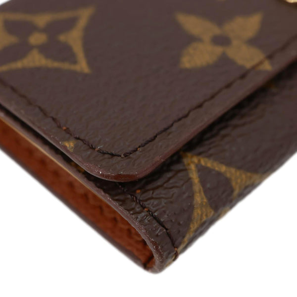 LOUIS VUITTON Multicles Monogram Canvas 4 Key Holder Brown