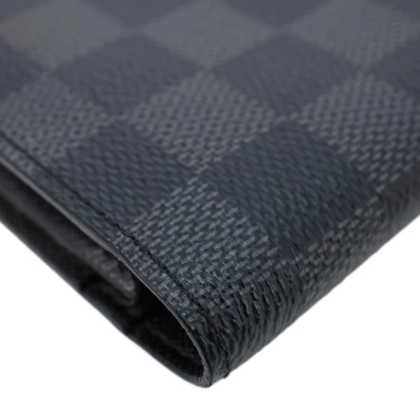 LOUIS VUITTON Brazza Damier Graphite Bifold Wallet Black