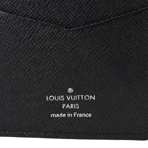 LOUIS VUITTON Brazza Damier Graphite Bifold Wallet Black