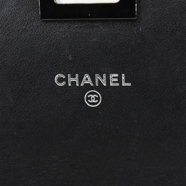 CHANEL Reissue Chevron Leather Wallet On Chain Black