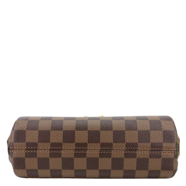 LOUIS VUITTON Croisette Damier Ebene Crossbody Bag Brown