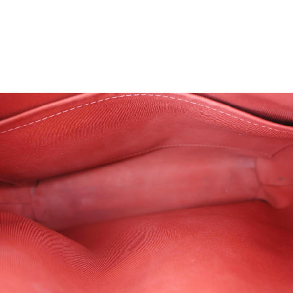 LOUIS VUITTON South Bank Besace Damier Ebene Crossbody Bag Brown