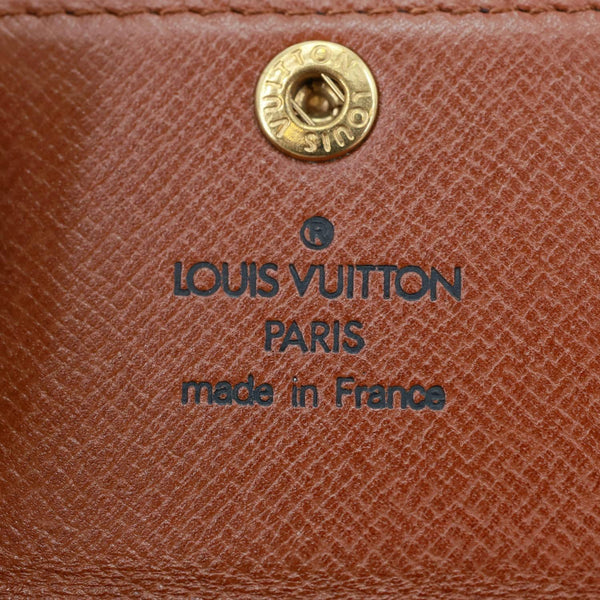 LOUIS VUITTON Multicles Monogram Canvas 4 Key Holder Brown