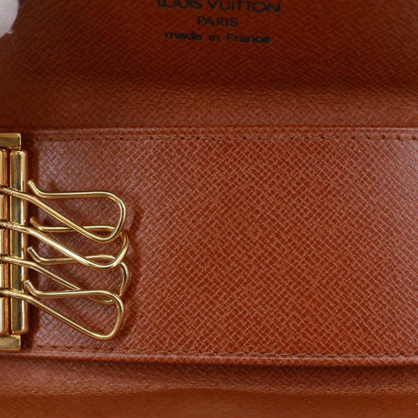 LOUIS VUITTON Multicles Monogram Canvas 4 Key Holder Brown