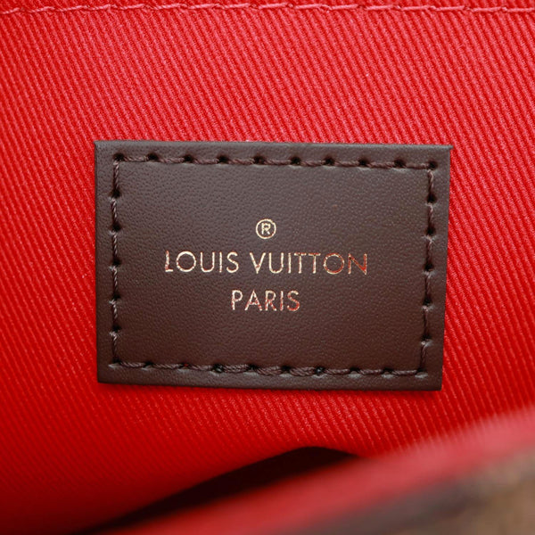 LOUIS VUITTON Croisette Damier Ebene Crossbody Bag Brown
