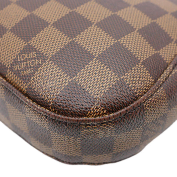 LOUIS VUITTON South Bank Besace Damier Ebene Crossbody Bag Brown