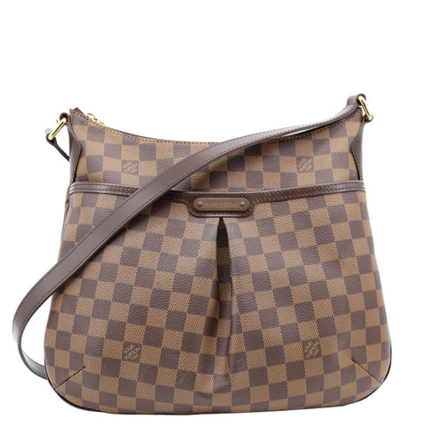 LOUIS VUITTON Bloomsbury PM Damier Ebene Crossbody Bag Brown