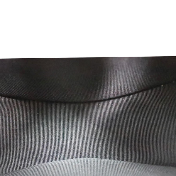 CHANEL Chain Around Mini Quilted Lambskin Leather Hobo Bag Black