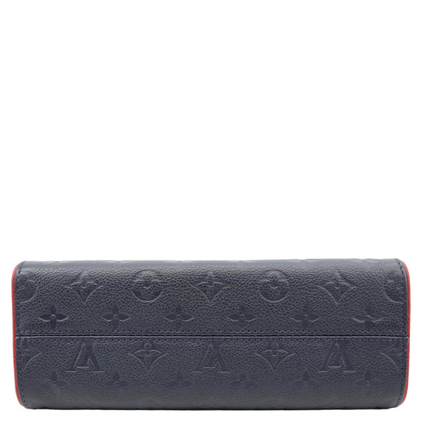 LOUIS VUITTON Saint Sulpice PM Empreinte Leather Crossbody Bag Navy Blue