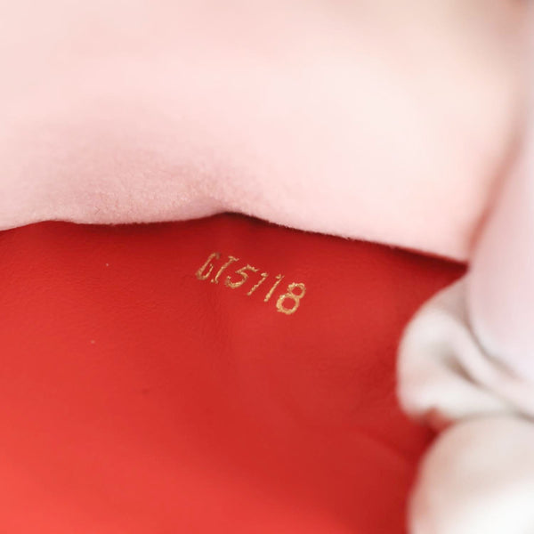 LOUIS VUITTON Blooming Flowers Pochette Monogram Canvas Chain Crossbody Bag Brown