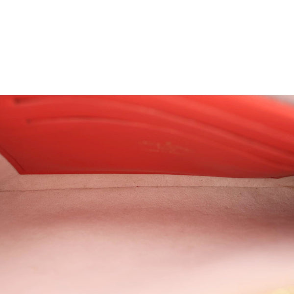 LOUIS VUITTON Blooming Flowers Pochette Monogram Canvas Chain Crossbody Bag Brown