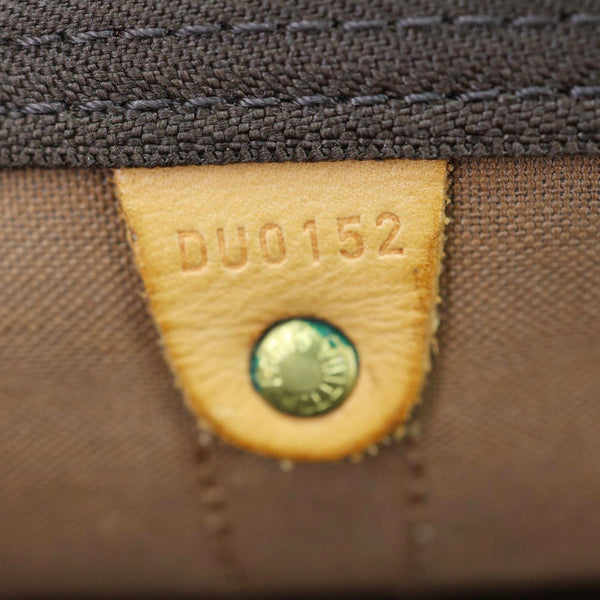 LOUIS VUITTON Keepall 55  Monogram Canvas Travel Bag Brown