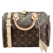 LOUIS VUITTON Speedy 25 Bandouliere Monogram Canvas Shoulder Bag Brown