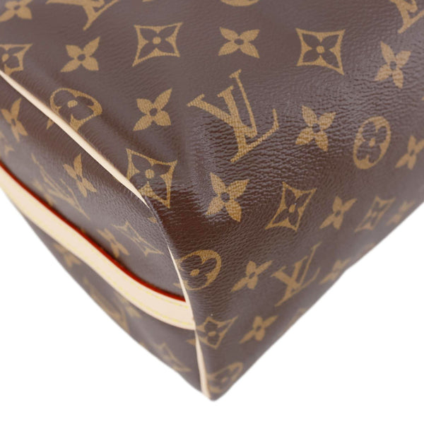 LOUIS VUITTON Speedy 25 Bandouliere Monogram Canvas Shoulder Bag Brown