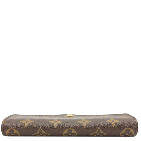 LOUIS VUITTON Sarah Monogram Canvas Wallet Red