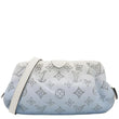 LOUIS VUITTON Scala Mini Monogram Mahina Perforated Leather Pouch Light Blue