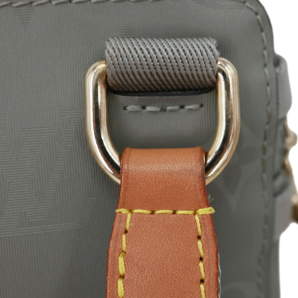 LOUIS VUITTON Titanium Monogram Canvas Messenger Bag Grey
