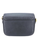 LOUIS VUITTON Lockme PM Taurillon Leather Chain Shoulder Bag Black
