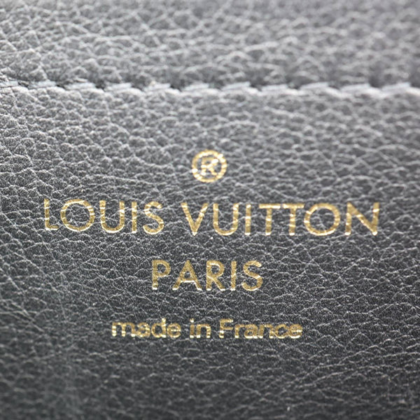 LOUIS VUITTON Marceau Monogram Canvas Chain Shoulder Bag Black