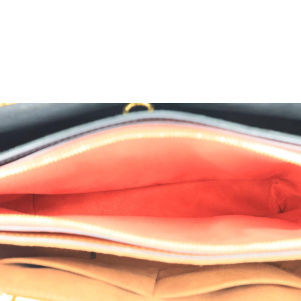 LOUIS VUITTON Millefeuille Monogram Canvas Shoulder Bag Red