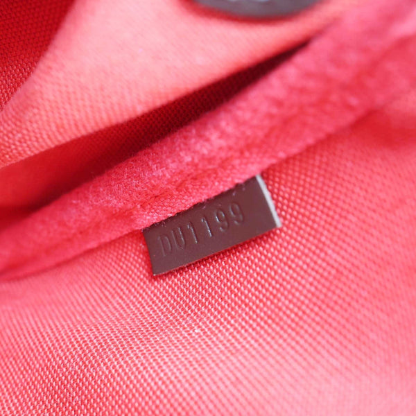 LOUIS VUITTON Favorite MM Damier Ebene Chain Shoulder Bag Brown