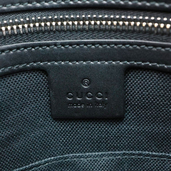 GUCCI GG Supreme Canvas Briefcase Messenger Bag Black 474135