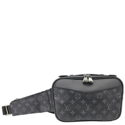 LOUIS VUITTON Explorer Monogram Eclipse Canvas Bumbag Black