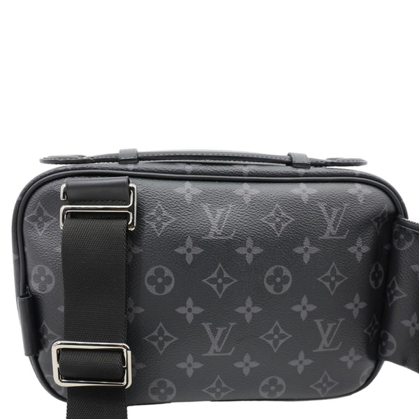 LOUIS VUITTON Explorer Monogram Eclipse Canvas Bumbag Black