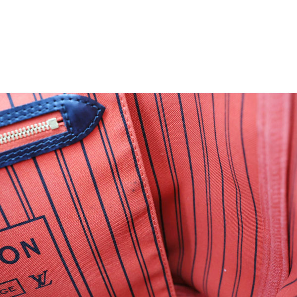 LOUIS VUITTON Neverfull MM World Tour Monogram Canvas Tote Shoulder Bag Brown