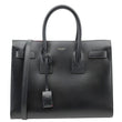 YVES SAINT LAURENT Sac de Jour Small Leather Satchel Shoulder Bag Black