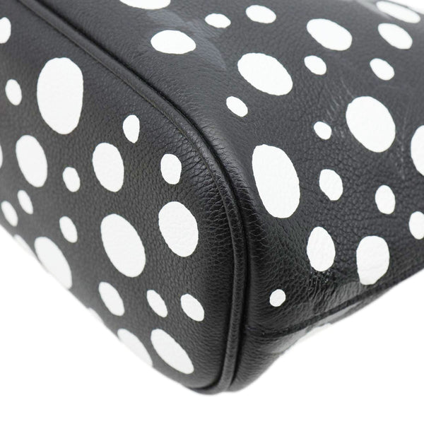 LOUIS VUITTON x YK Marshmallow Empreinte Leather Hobo Bag Black