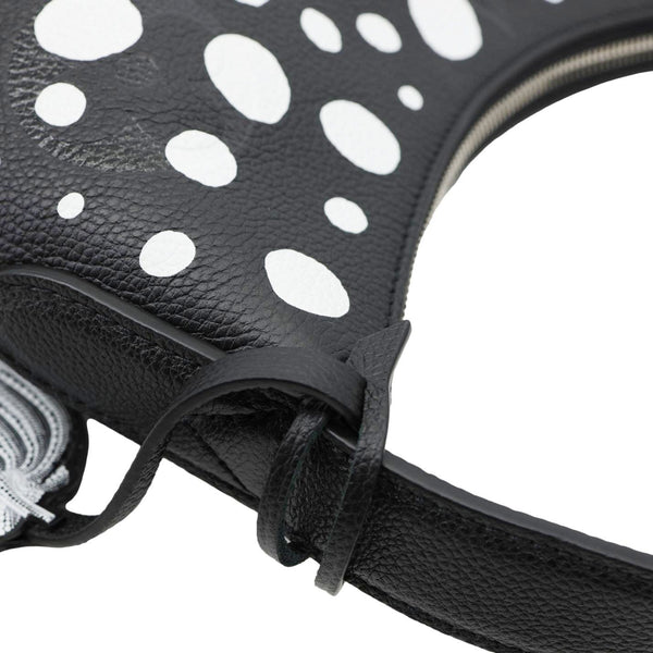 LOUIS VUITTON x YK Marshmallow Empreinte Leather Hobo Bag Black