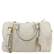 LOUIS VUITTON Speedy 30 Bandouliere Monogram Empreinte Leather Shoulder Bag White