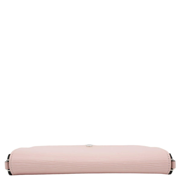 LOUIS VUITTON Felicie Pochette Epi Leather Crossbody Bag Pink