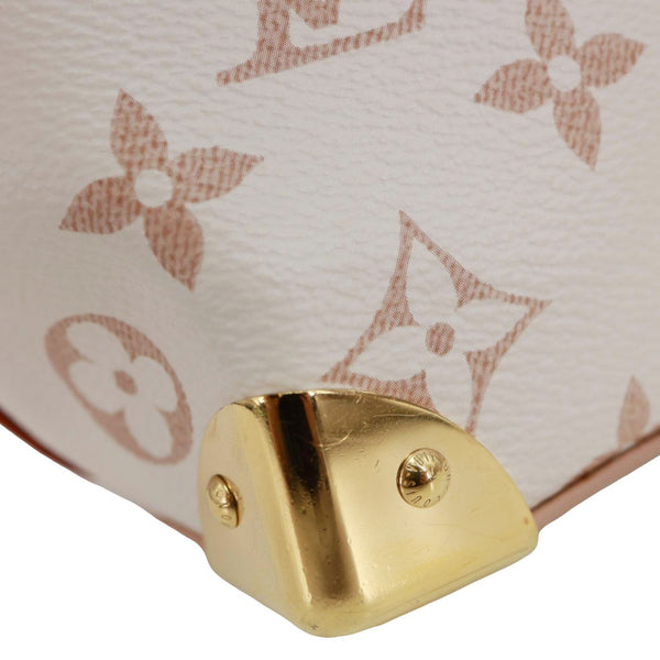 LOUIS VUITTON Noe Purse LV Charms Monogram Canvas Bucket Bag Dune