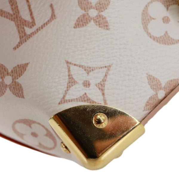 LOUIS VUITTON Noe Purse LV Charms Monogram Canvas Bucket Bag Dune