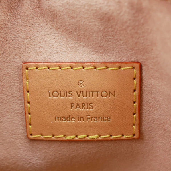 LOUIS VUITTON Noe Purse LV Charms Monogram Canvas Bucket Bag Dune