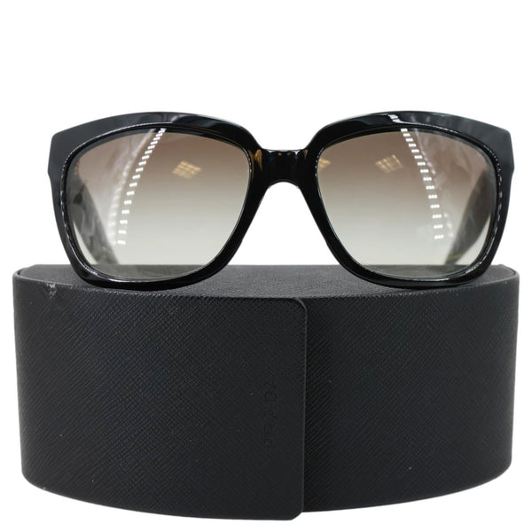PEADA SPR 07P Acetate square frame Sunglasses Black