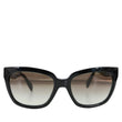 PEADA SPR 07P Acetate square frame Sunglasses Black
