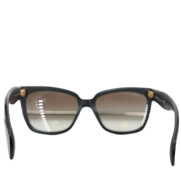 PEADA SPR 07P Acetate square frame Sunglasses Black