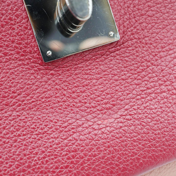 LOUIS VUITTON Mylockme Leather Chain Crossbody Bag Pink