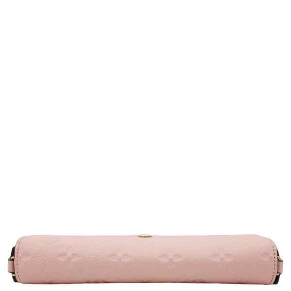 LOUIS VUITTON Felicie Pochette Monogram Empreinte Crossbody Bag Rose Poudre