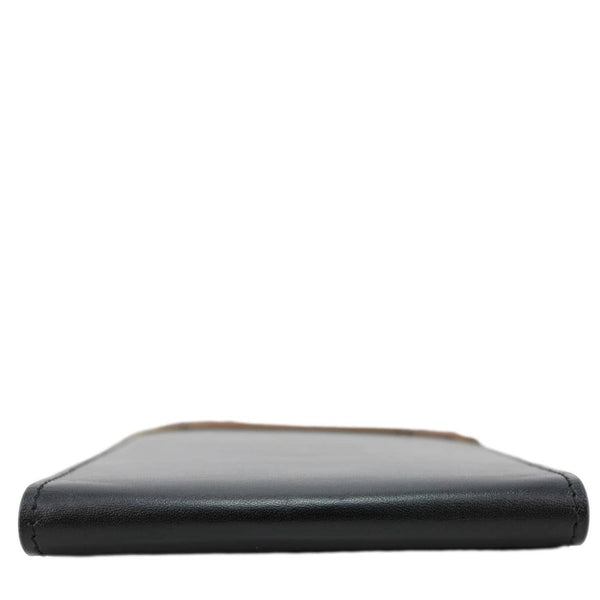 GUCCI Sherry Line Web Leather Day Planner Black