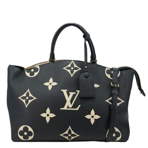 LOUIS VUITTON Grand Palais Monogram Empreinte Leather Shoulder Bag Bicolor